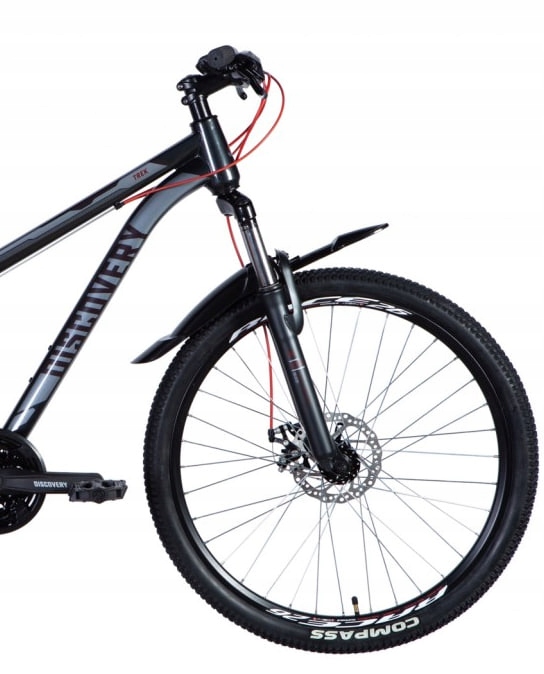 Rower MTB Velotrade TREK DD wolnobieg rama 15 cali koło 26 " szary Stan opakowania oryginalne