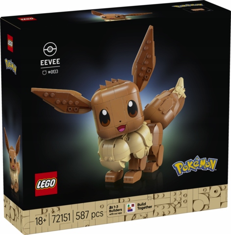 Lego Pokémon Eevee 72151