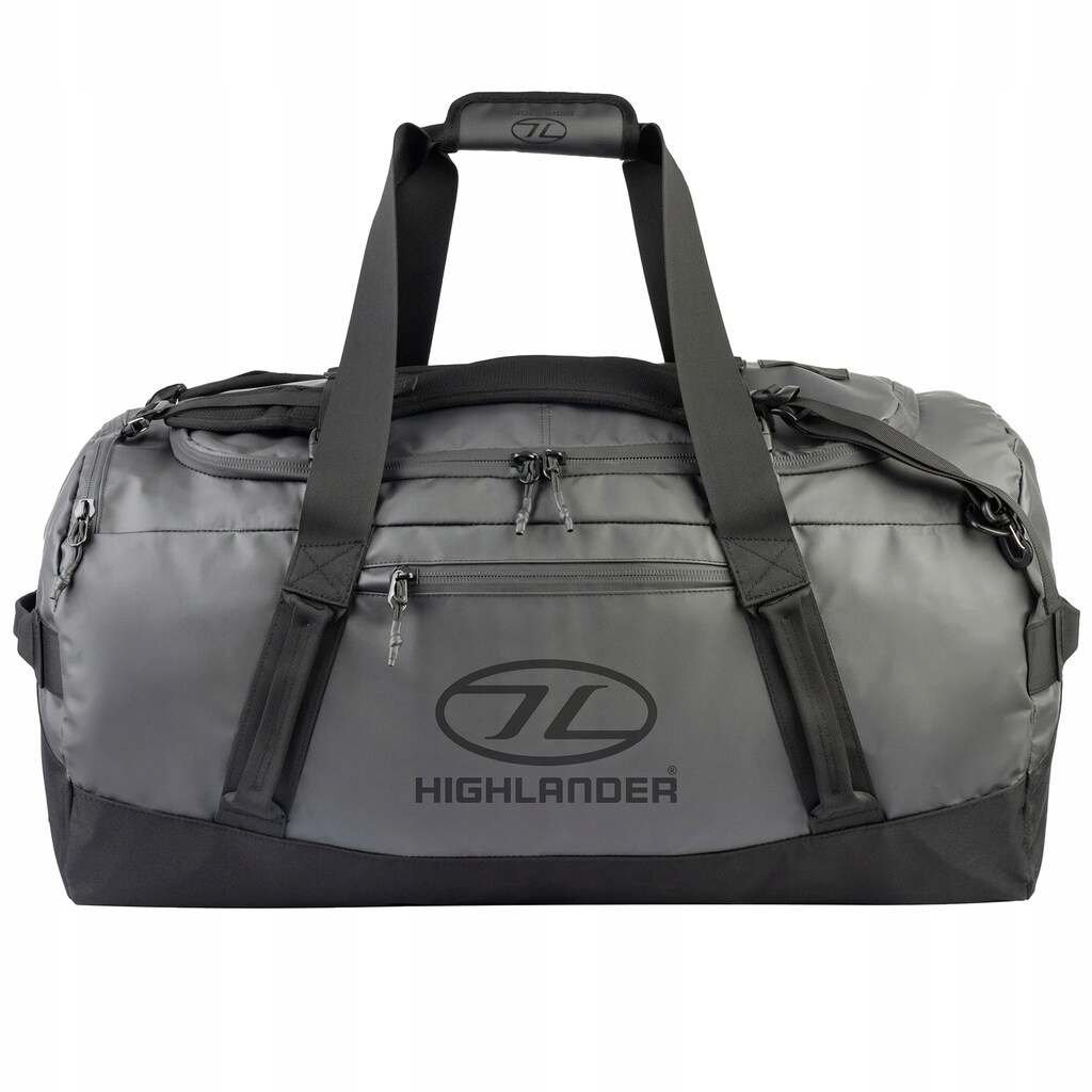 Turistická cestovní taška Highlander Outdoor Hauler Duffel 65 l Dark Grey