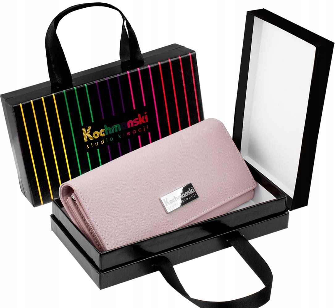 KOCHMANSKI portfel damski PREMIUM rfid SAFFIANO