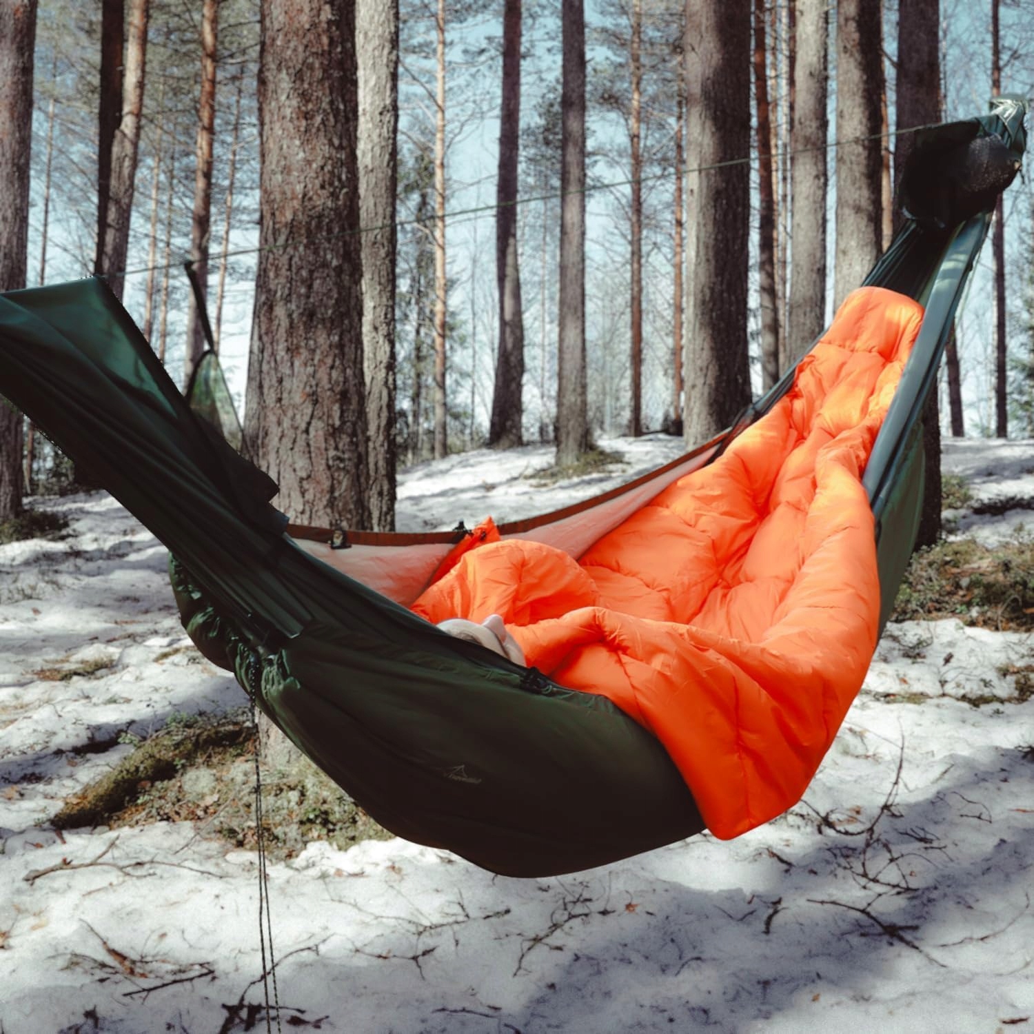 TRAVEL BIRD Kołdra Na Hamak Ultralekka Ciepła Kołdra Do Spania Na Zewnątrz — miniatura 2