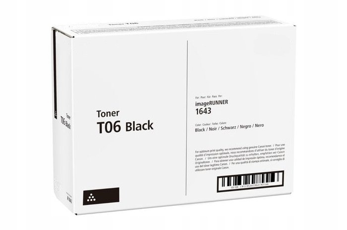Originálny čierny toner Canon IR1643 (T06, 3526C002)