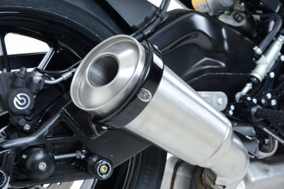 Rg Racing Kryt Tlmiča Supermoto Style Black