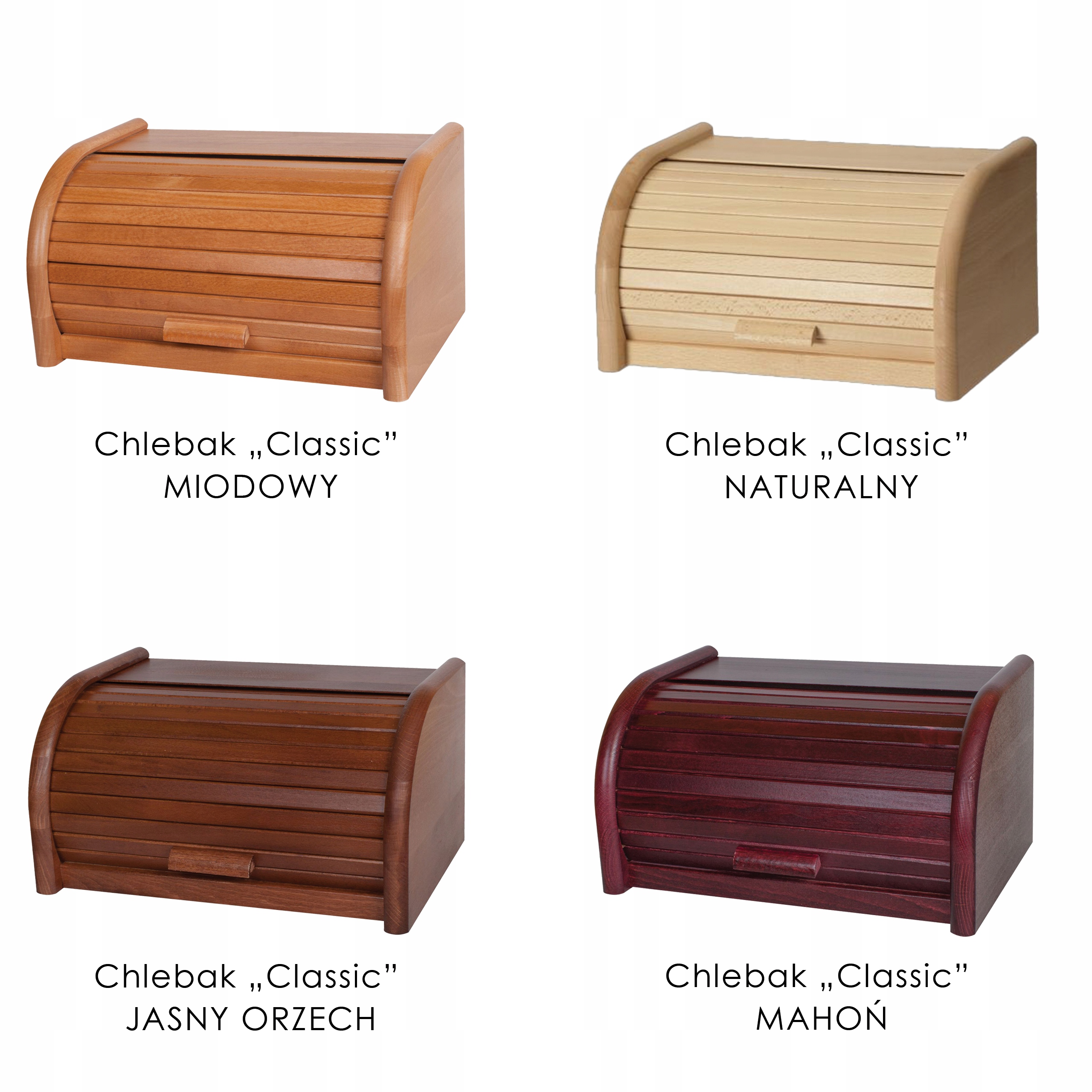 CHLEBAK POJEMNIK NA PIECZYWO DREWNIANY JEDNOCZĘŚCIOWY chleb DUŻY 40x27x18 Marka Forest gorlice