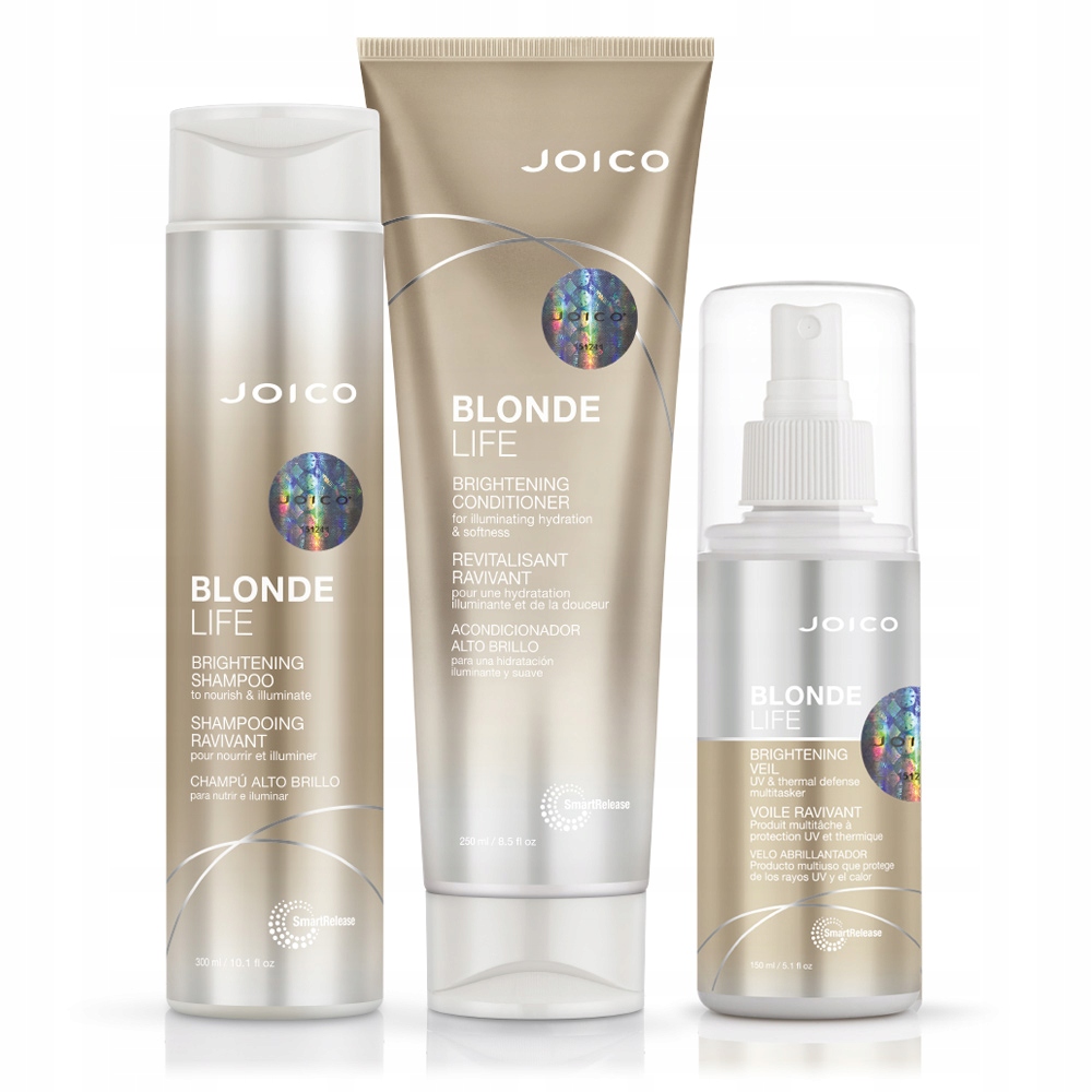 joico blonde rozjasněná sada šampon kondicionér mlha chladný odstín