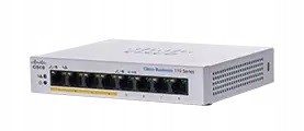 Cisco switch CBS110-8PP-D (8xGbE, 4xPoE+, 32W, fanless) CBS110-8PP-D-EU