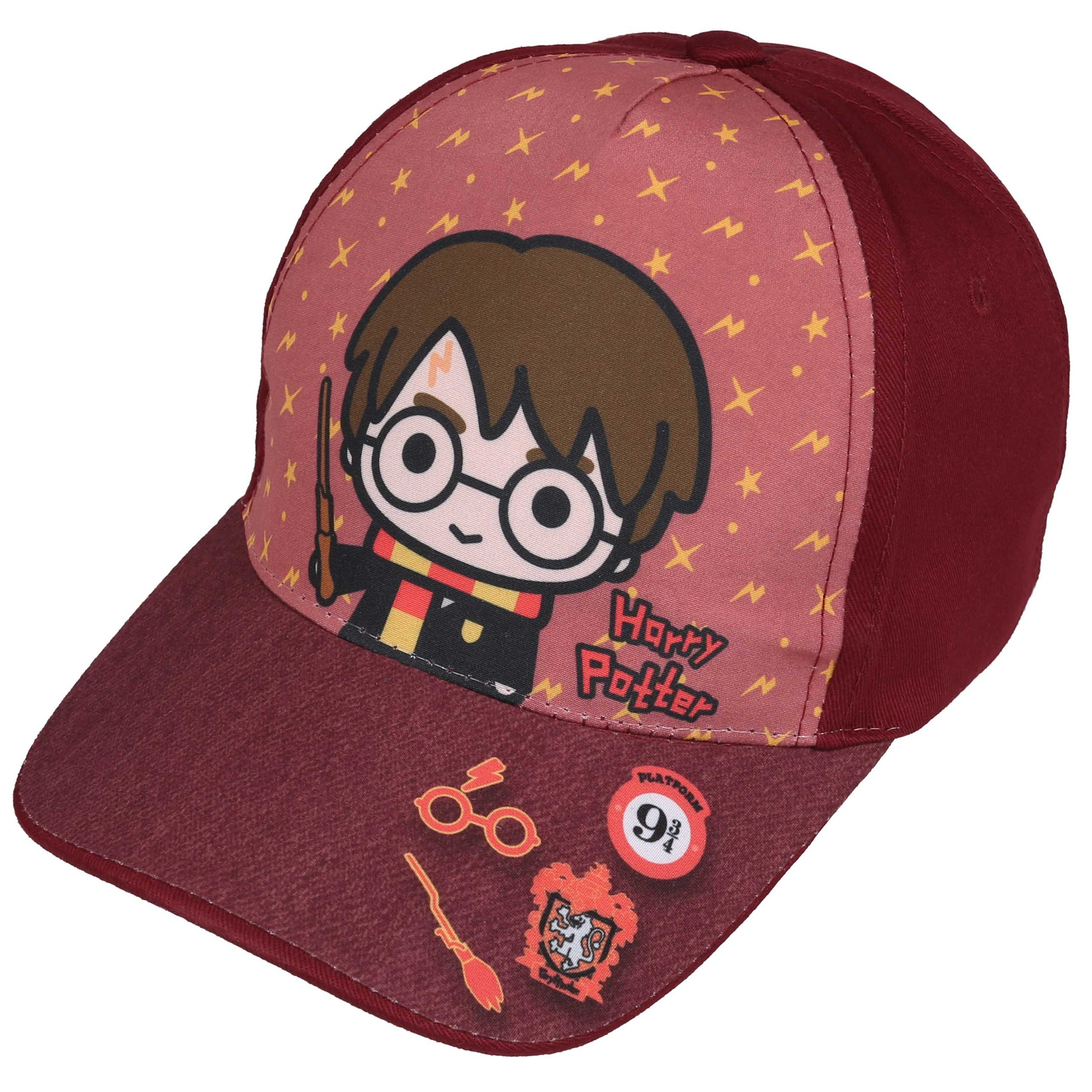 

Czapka z daszkiem i modnym wzorem Harry Potter