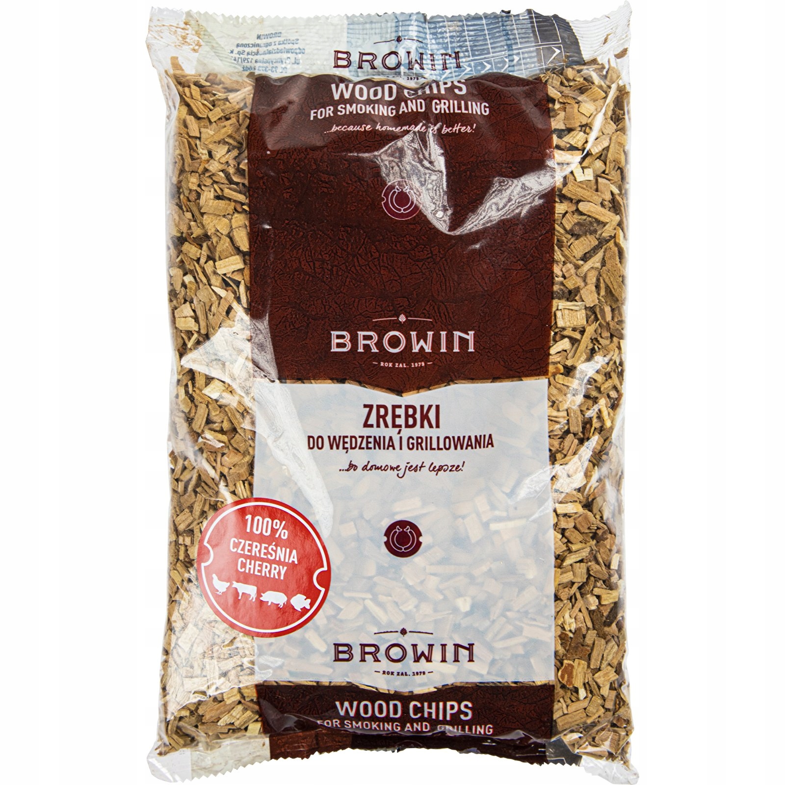 

Zrębki do wędzenia i grilla Czereśnia 450g