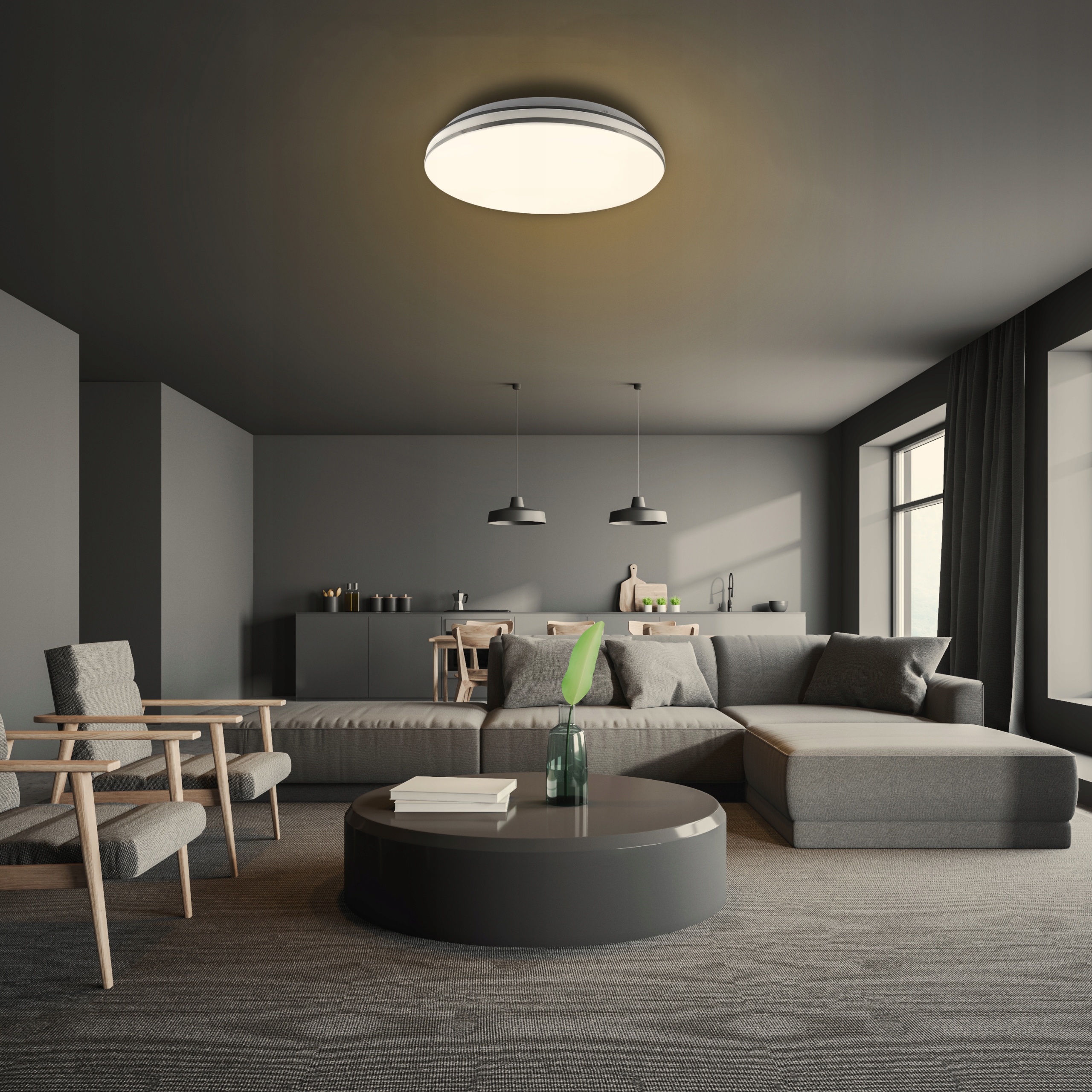 Plafon LED 24W NATYNKOWY sufitowy oprawa LAMPA panel Rodzaj plafon