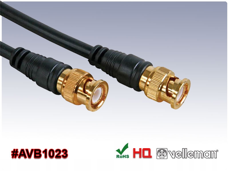 Przyłącze BNC wt - BNC wt (5.0M) Kod producenta #AVB1025