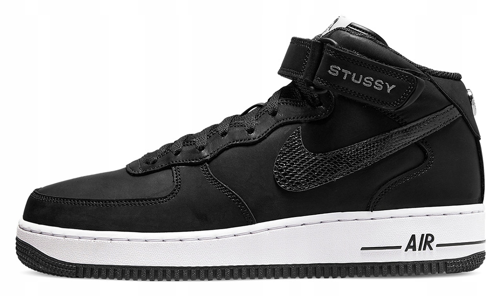 Nike Air Force 1 MID x Stussy buty sportowe Kolekcjonerskie DJ7840-001 37,5