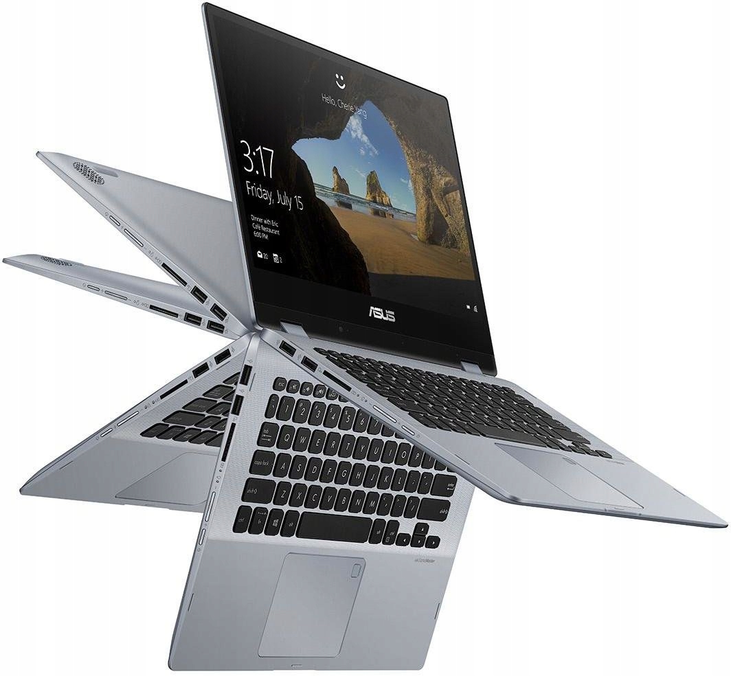 

2w1 Dotykowy Asus Vivobook Flip 14 i3 Ssd Fhd W10