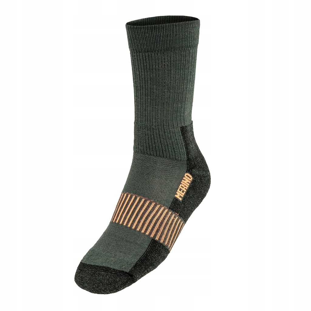 Skarpety Skarpetki Wysokie Długie Bennon Trek Merino Green 36-38