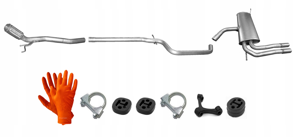 Seat Altea XL 2.0 TDi 103 kW (2005-6/2008) Výfukový Systém