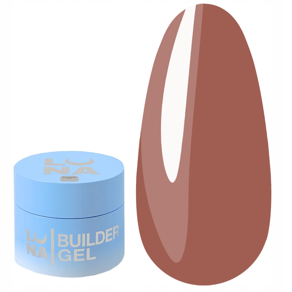 Luna Premium 34 světle hnědý Stavební gel 30 ml