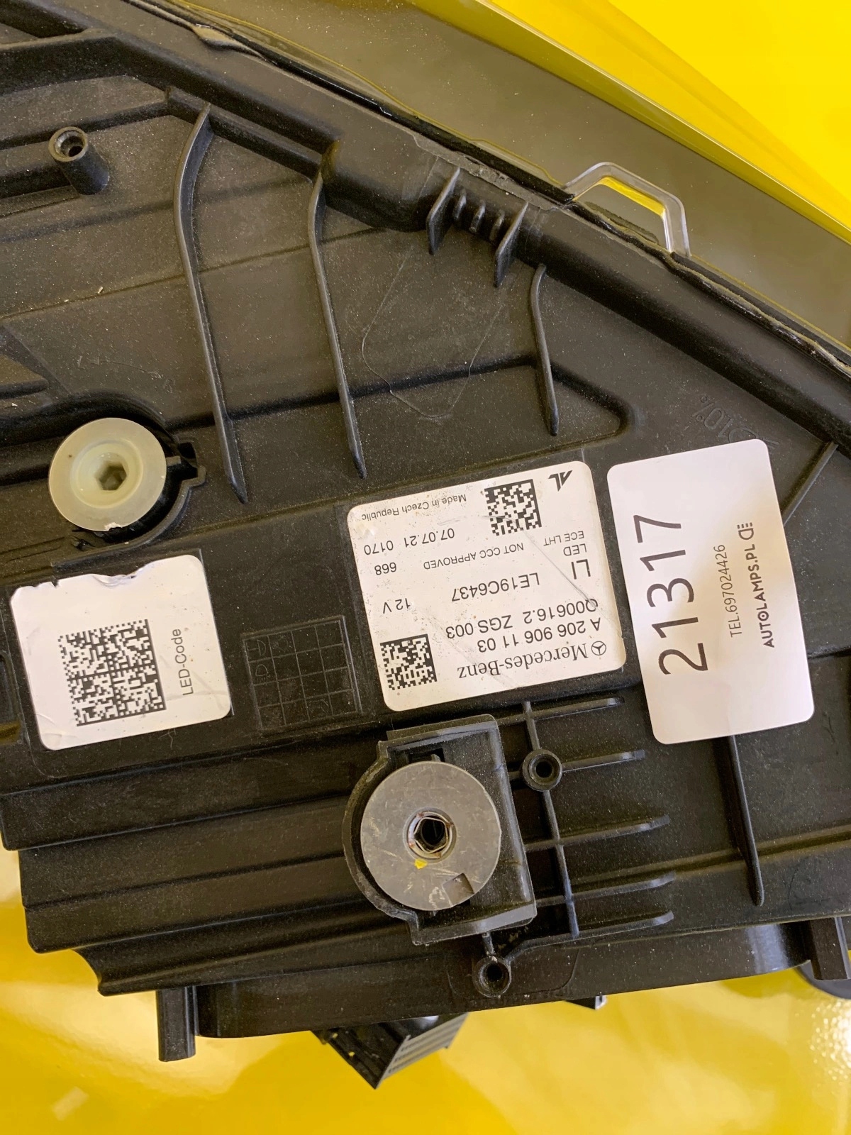 light left Mercedes W206 C-KLASA Full Led A2069061103