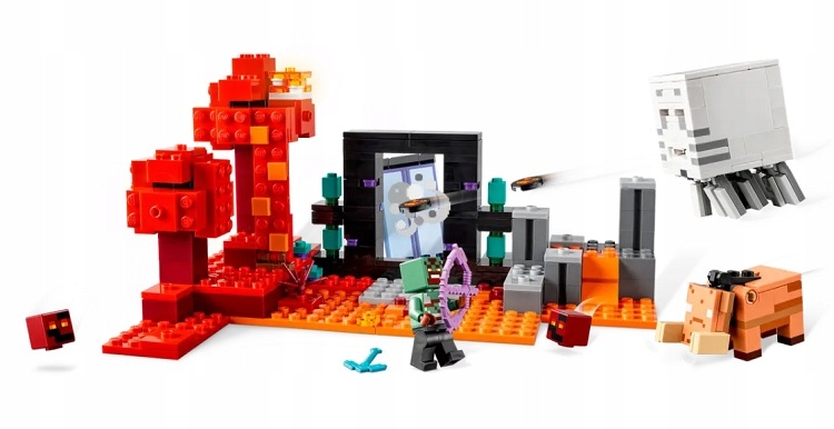 LEGO MINECRAFT 21255 ZASADZKA W PORTALU DO NETHERU Numer produktu 21255