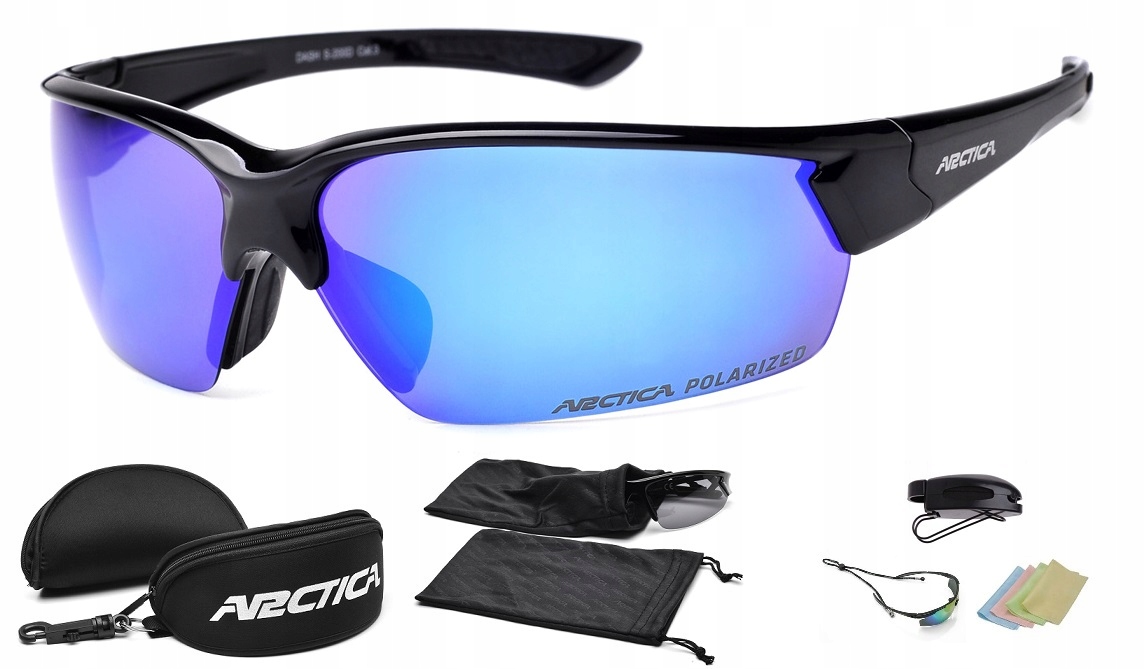 Cyklistické Brýle Polarizační Zrcadlovky Uv Filtry Arctica S-200D *dash*
