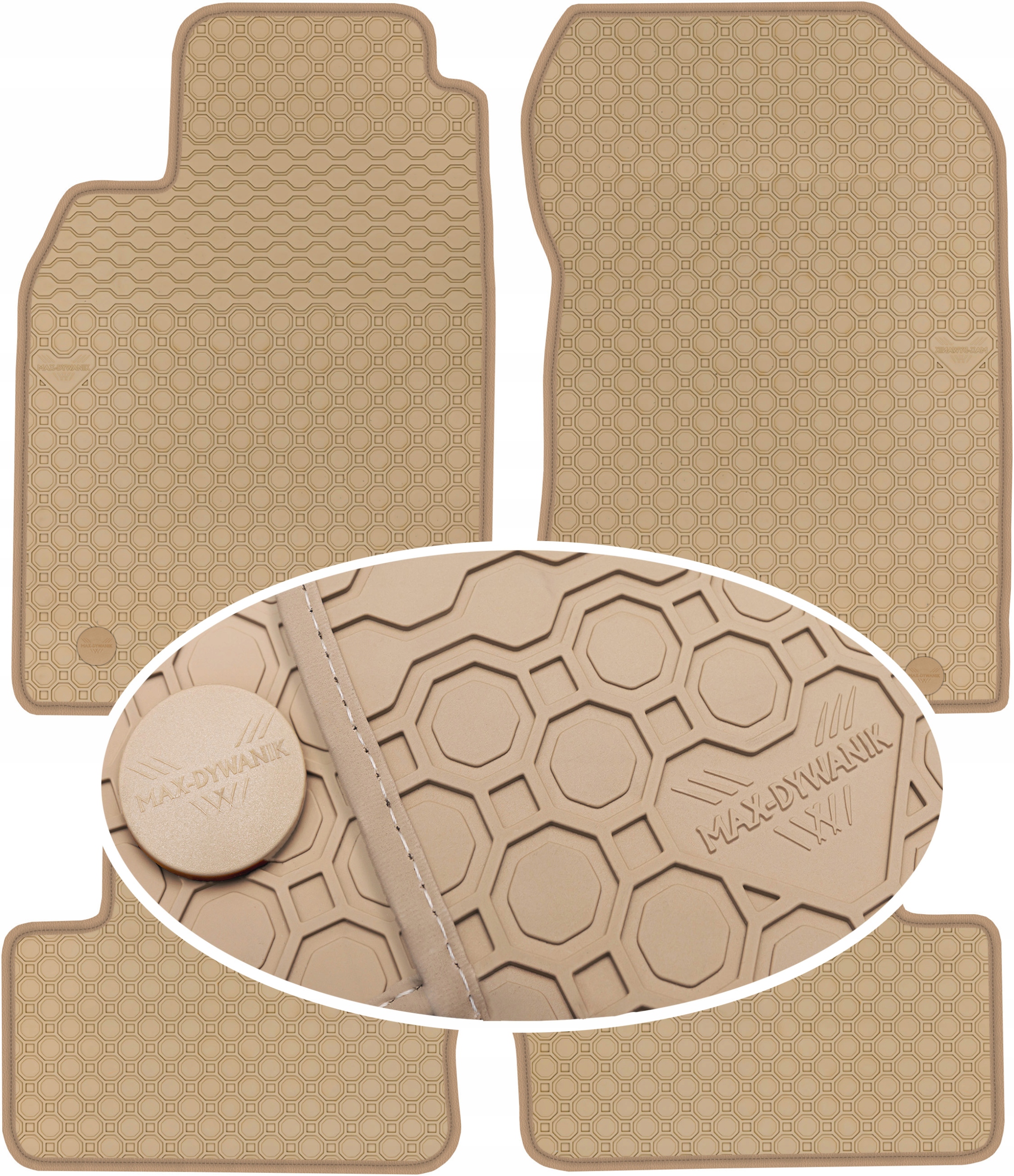 Honda Insight II 2009-2015 Gumové rohože PrimeLiner