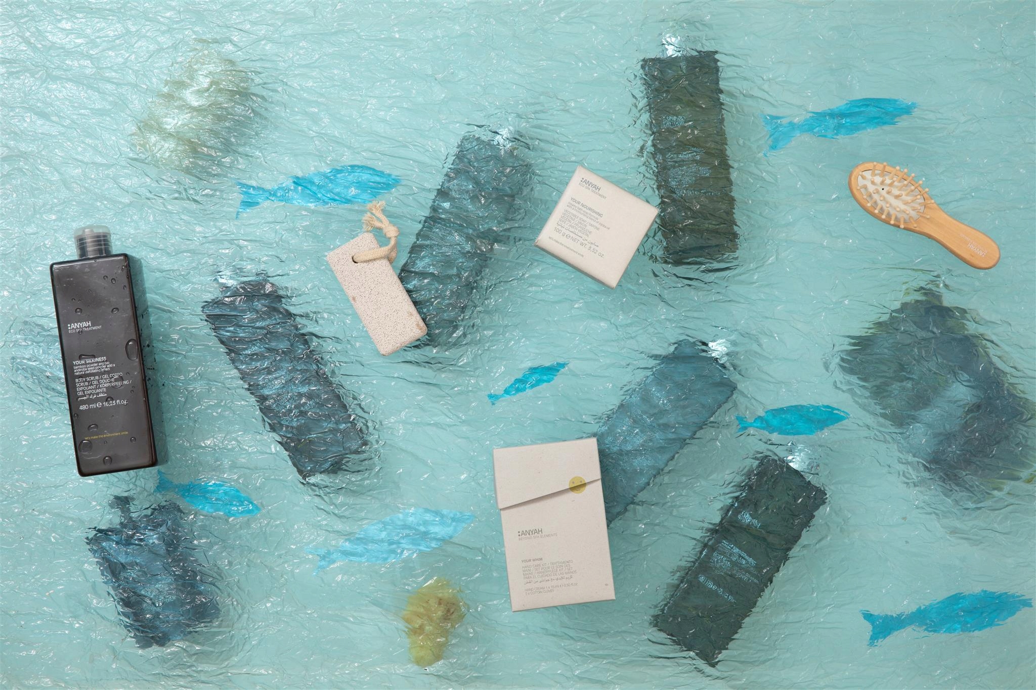 Szampon Żel Pod Prysznic do Ciała i Włosów SPA Hotel na Prezent 480ml ANYAH Wielkość Produkt pełnowymiarowy