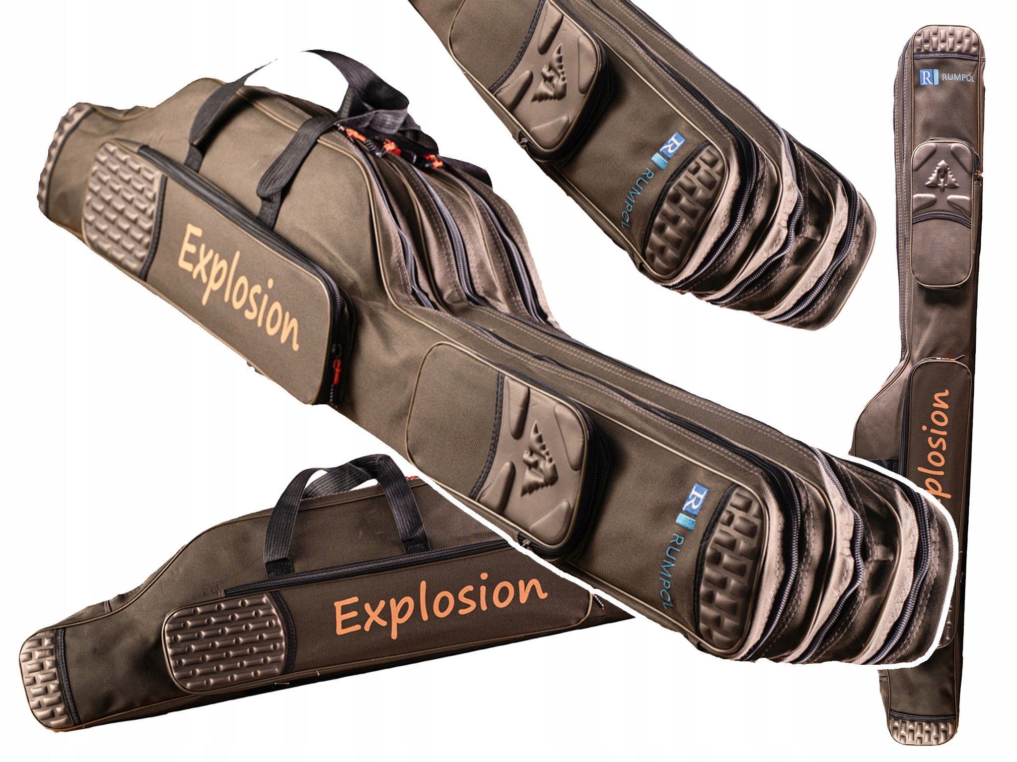 Obal Na Pruty Explosion 150 CM 3 Komory Rumpol Tvrdý, Voděodolný