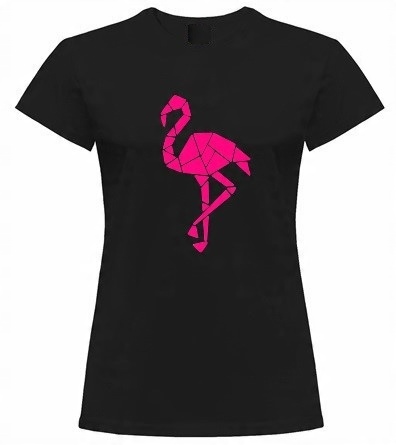 

Damska Koszulka T-shirt Flaming Różowy Tu XL