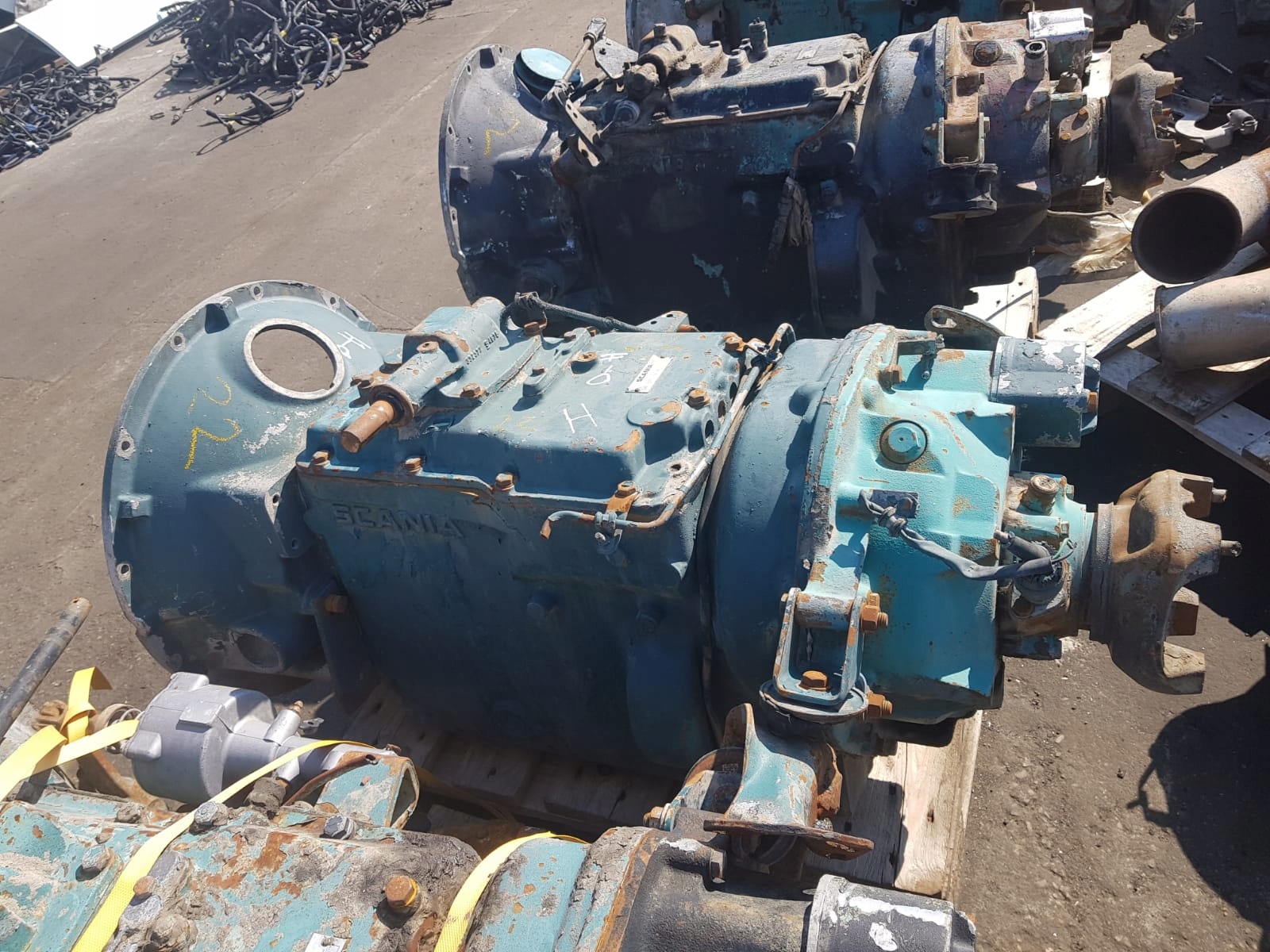 SCANIA GR 871 SKRZYNIA BIEGOW OBUDOWA SKRZYNI