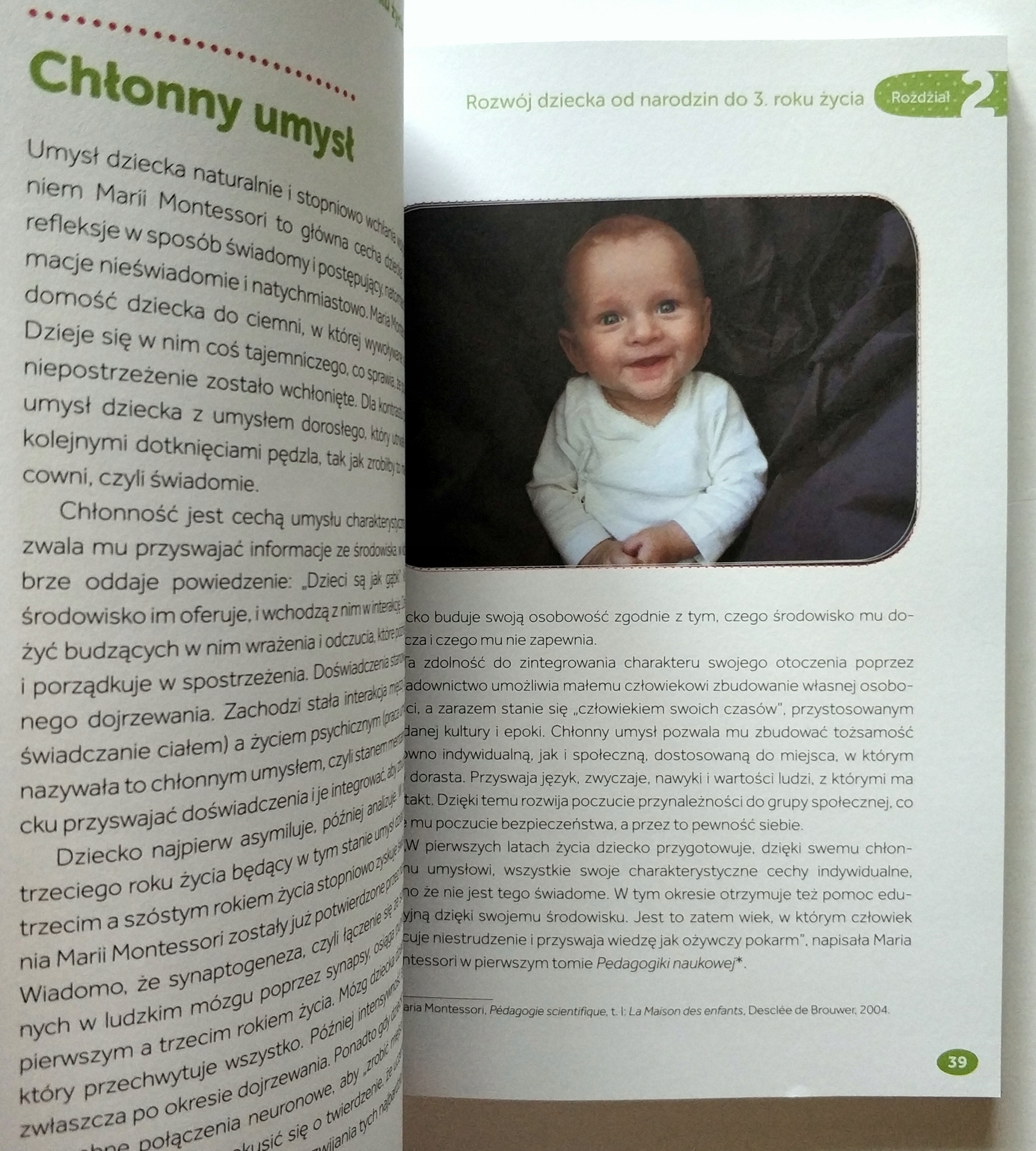 METODA MONTESSORI DO TRZECIEGO ROKU ŻYCIA, POUSSIN Autor Charlotte Poussin