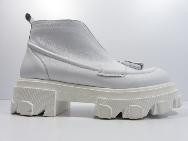 Białe botki sneakersy na traperze R.Polański 37,5 EAN (GTIN) 59000000000631