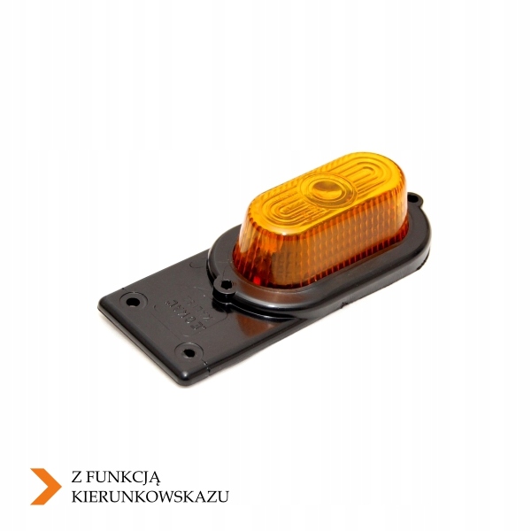 LAMPA OBRYS/POZYCJA ŻÓŁTA BOCZNA 12/24 V