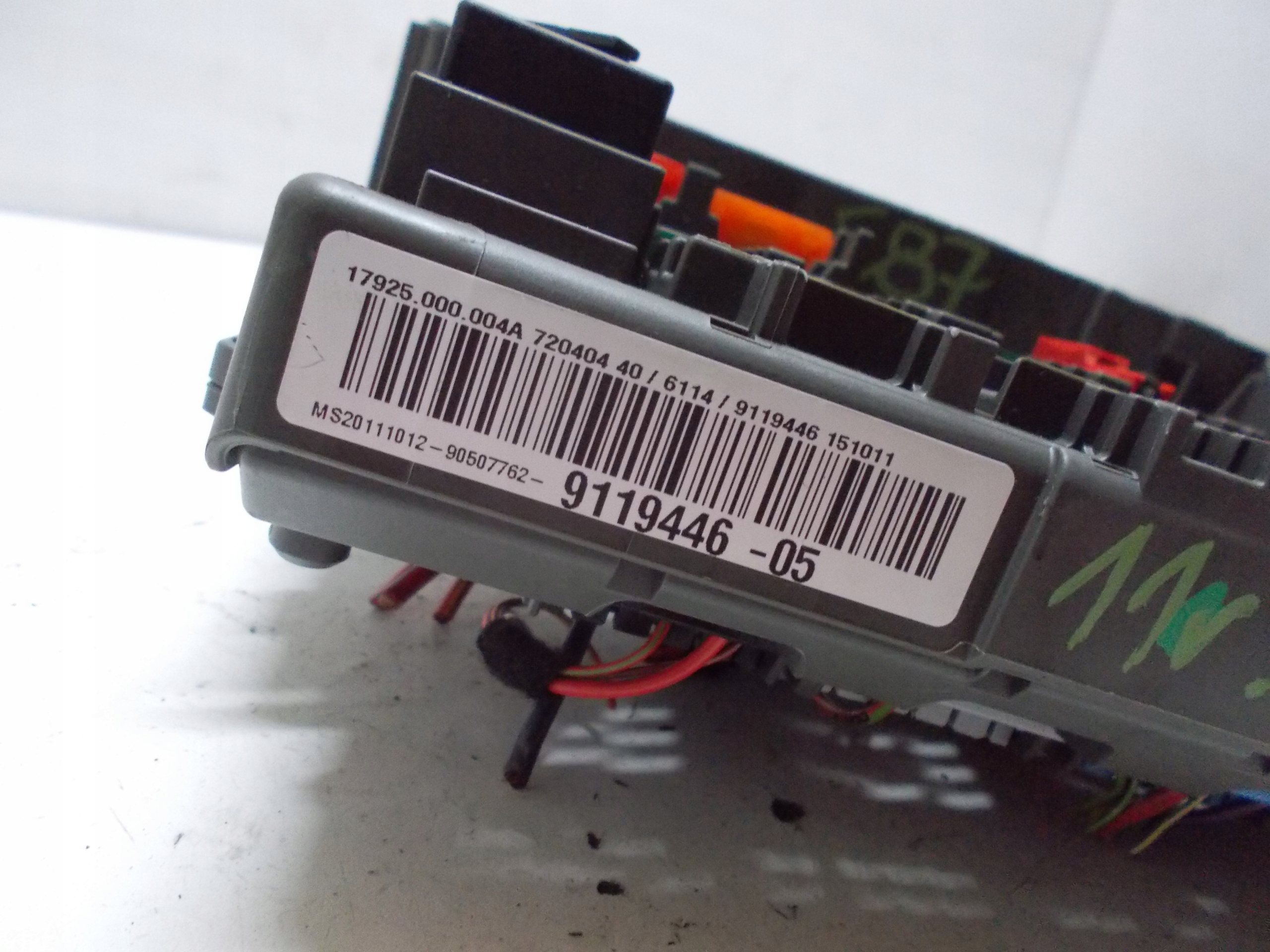 BMW E87 2.0 D 11R Module fusibles 9119446