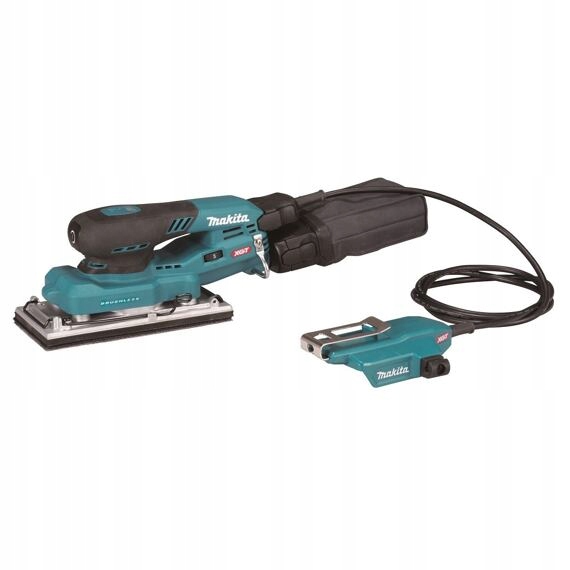 Makita BO007CGZ aku vibračná brúska Xgt 40V, 93*185mm, prepojenie s aku kabe