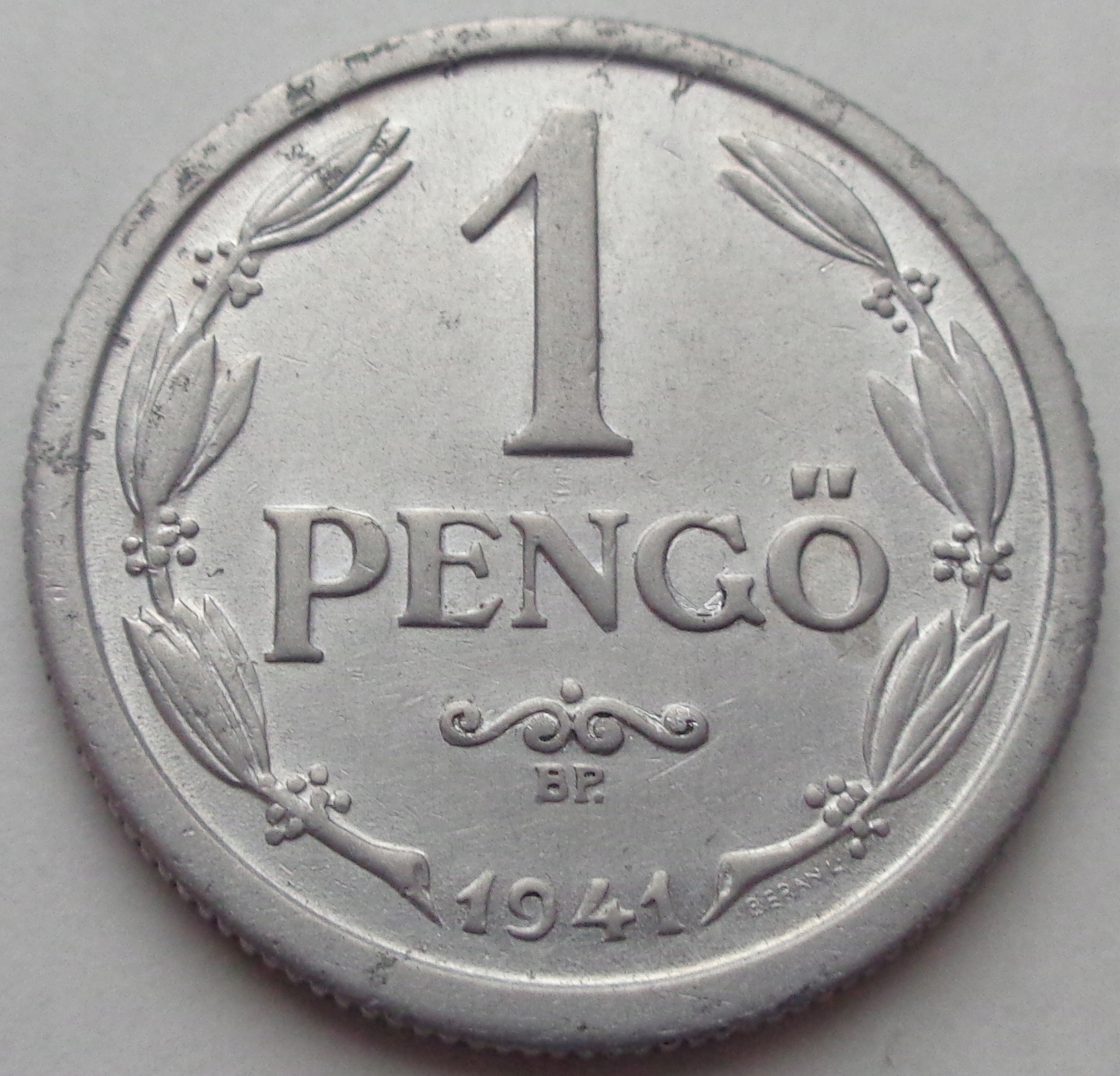 Венгрия-1 пенго-1941-Миклос Хорти