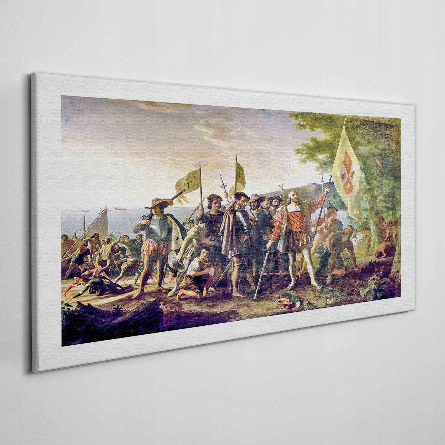 

Obraz ścienny na płótnie Columbus plaża 120x60 cm