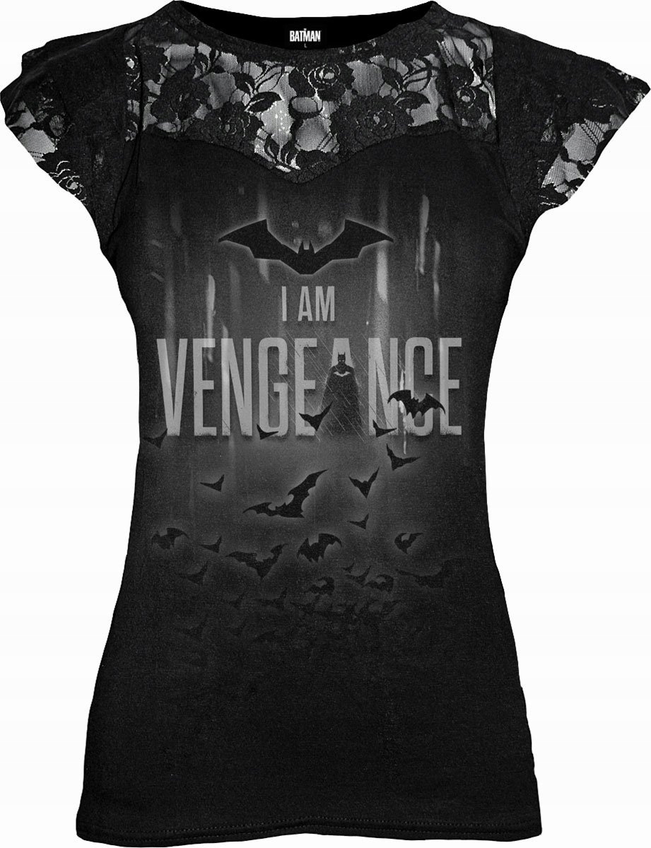 The Batman I'am Vengeance Lace Sleeve 2XL