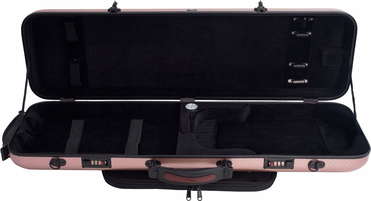 Fiberglass futerał skrzypcowy skrzypce Safe Oblong 4/4 M-case Czerwony Spec Rozmiar 4/4