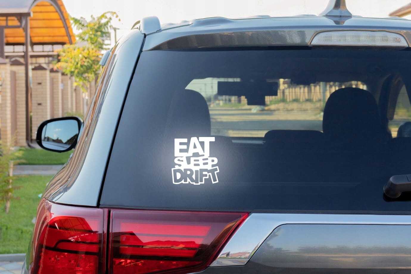 EAT SLEEP DRIFT - Naklejka na samochód na auto - O Producent Inny