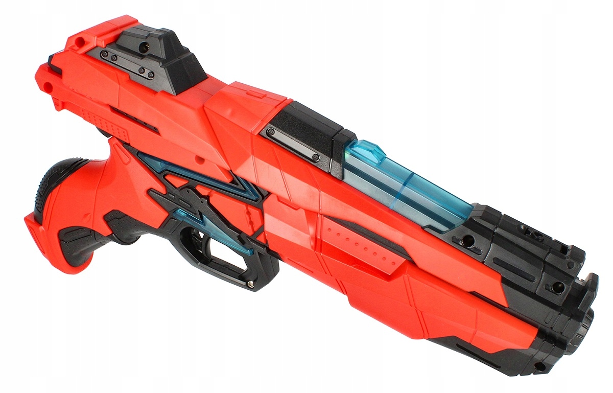 WYRZUTNIA PISTOLET NA STRZAŁKI Z PUSZKAMI 460084 Marka Mega Creative