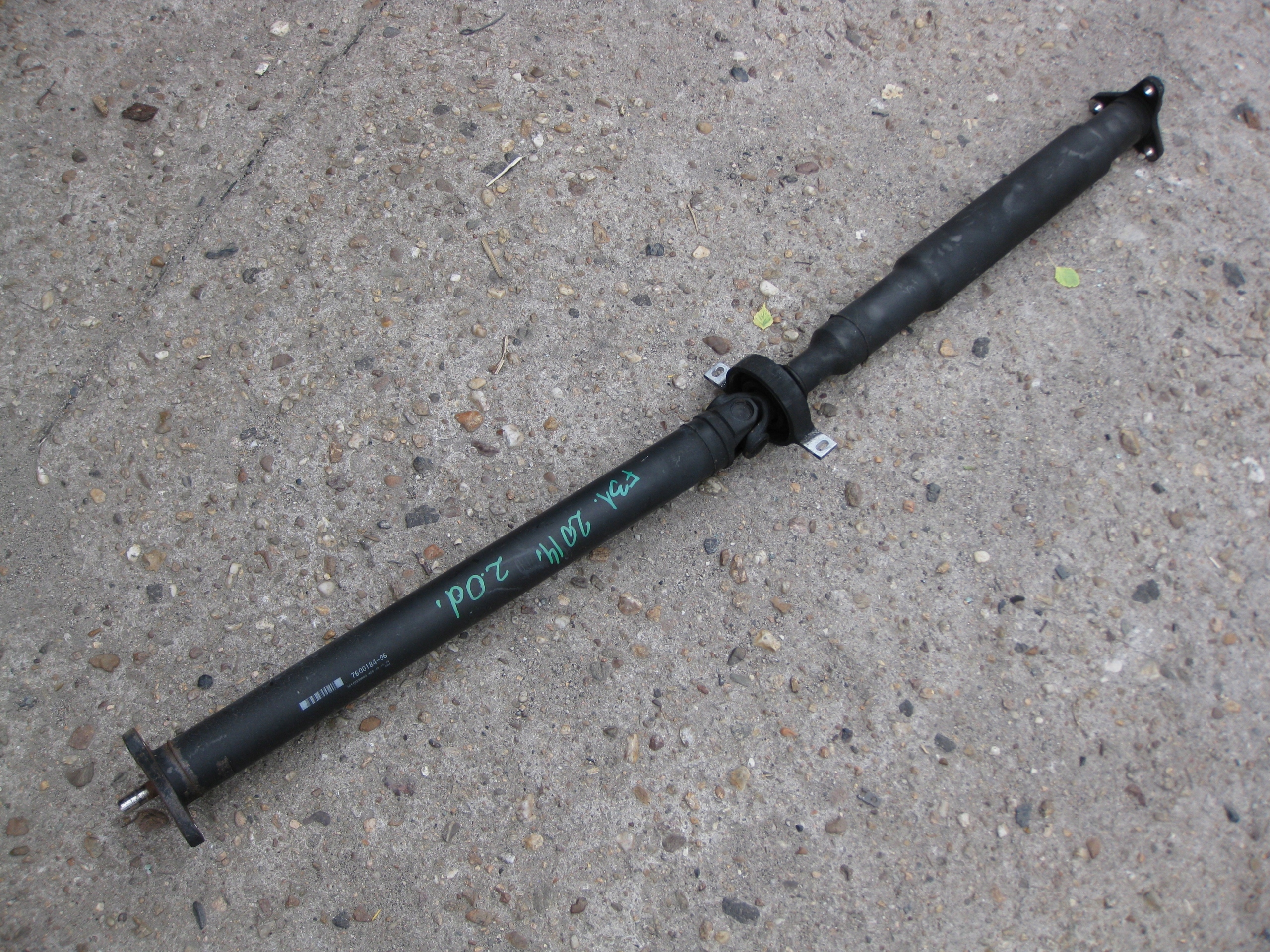 BMW F31 2.0D 14R cardan MANUAL 7600184