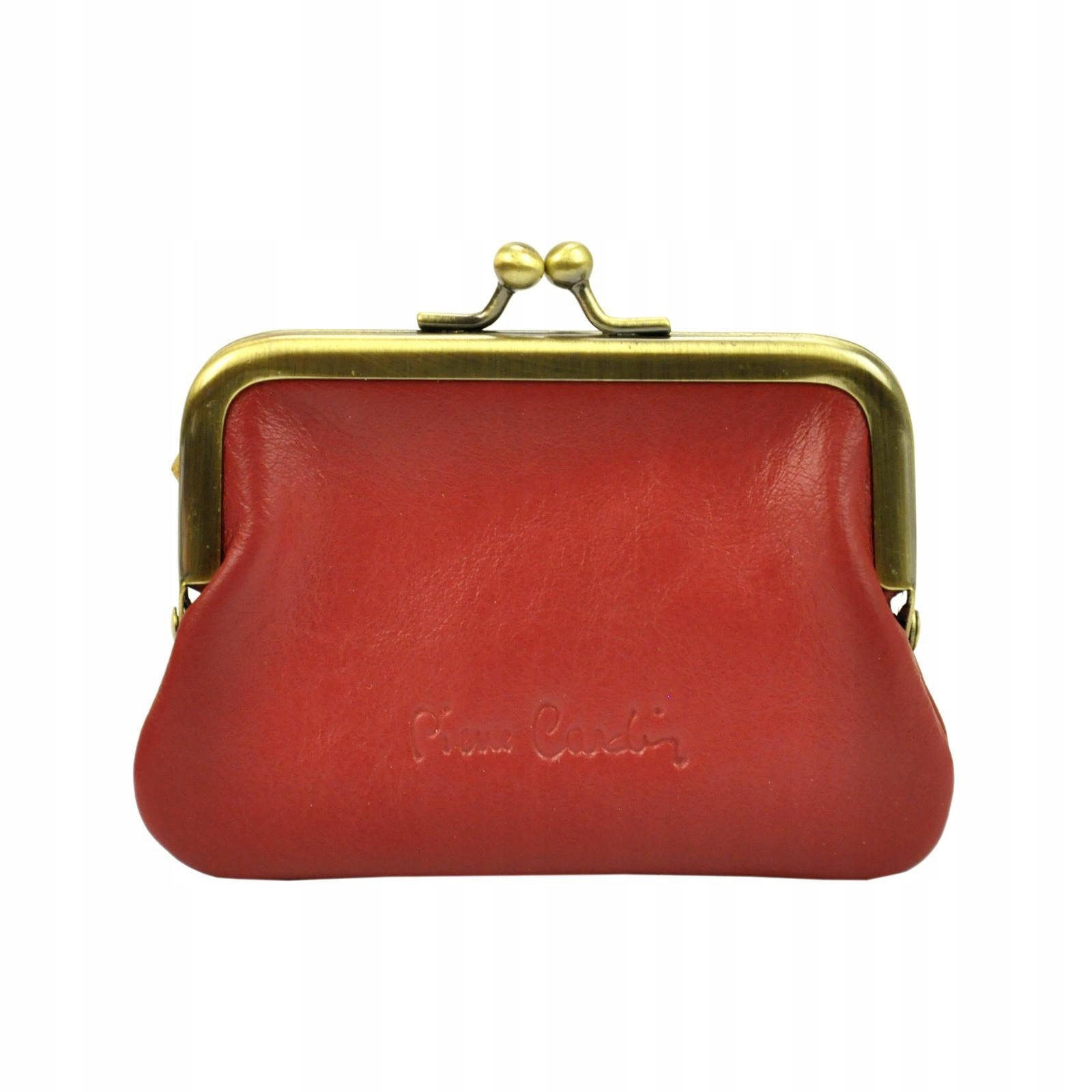 

Pierre Cardin B-7791 czerwona portmonetka vintage
