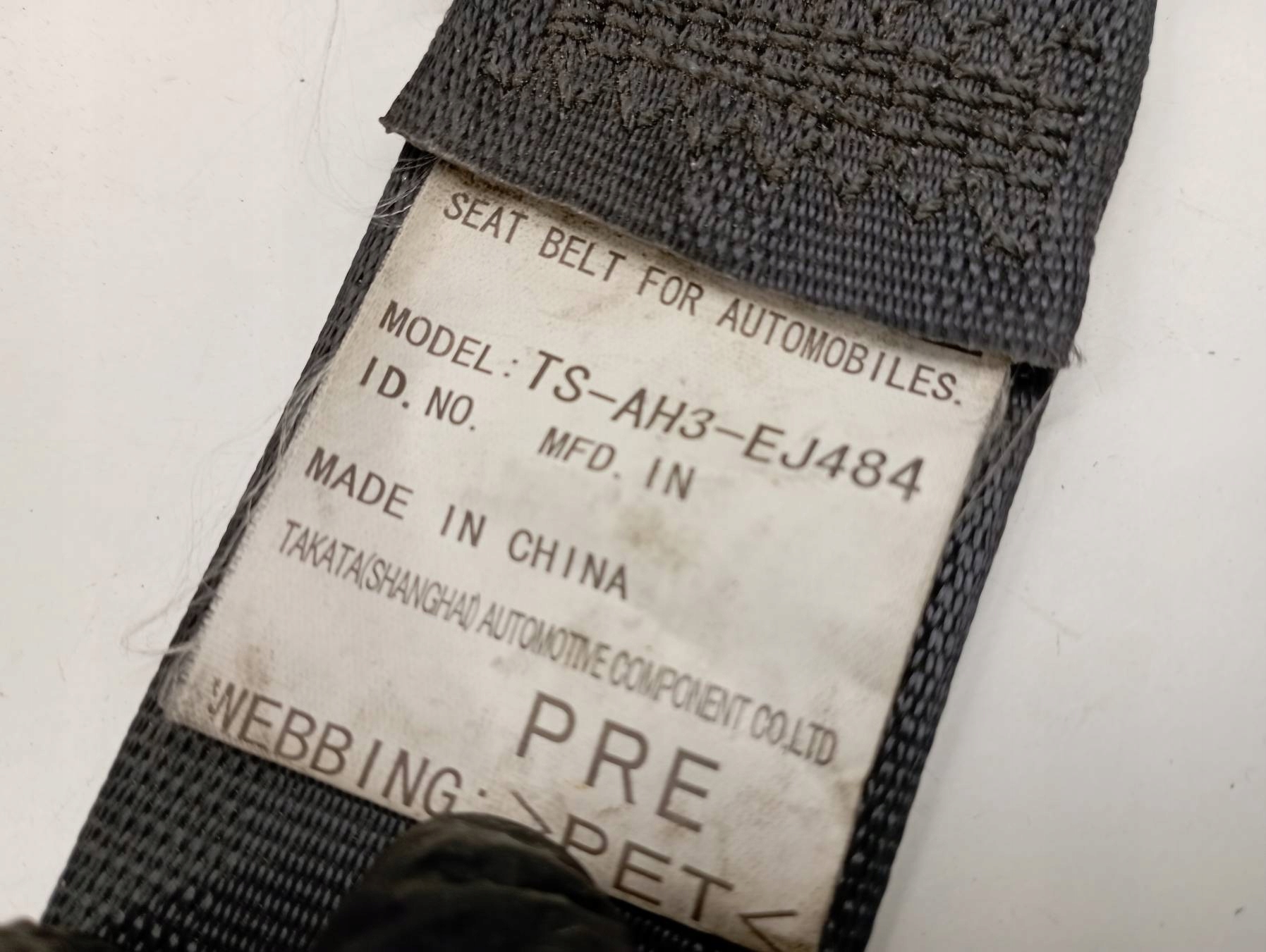 tension belt safety left front driver´s Honda Jazz III (2008-)