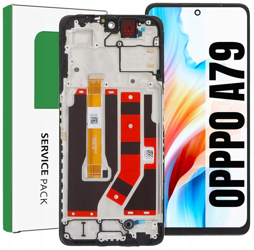 Displej Pro Oppo A79 Originál LCD Obrazovka Rámeček