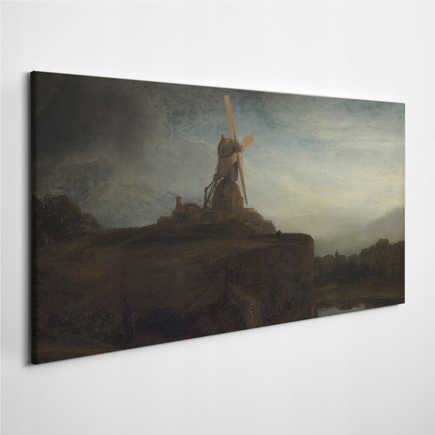 

Foto-obraz na płótnie Młyn Art Rembrandt 100x50 cm