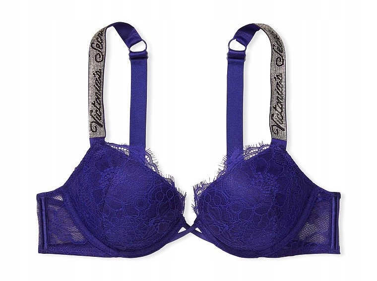 Podprsenka Victoria's Secret Bombshell 2x push-up s zirkony 75A (34A)