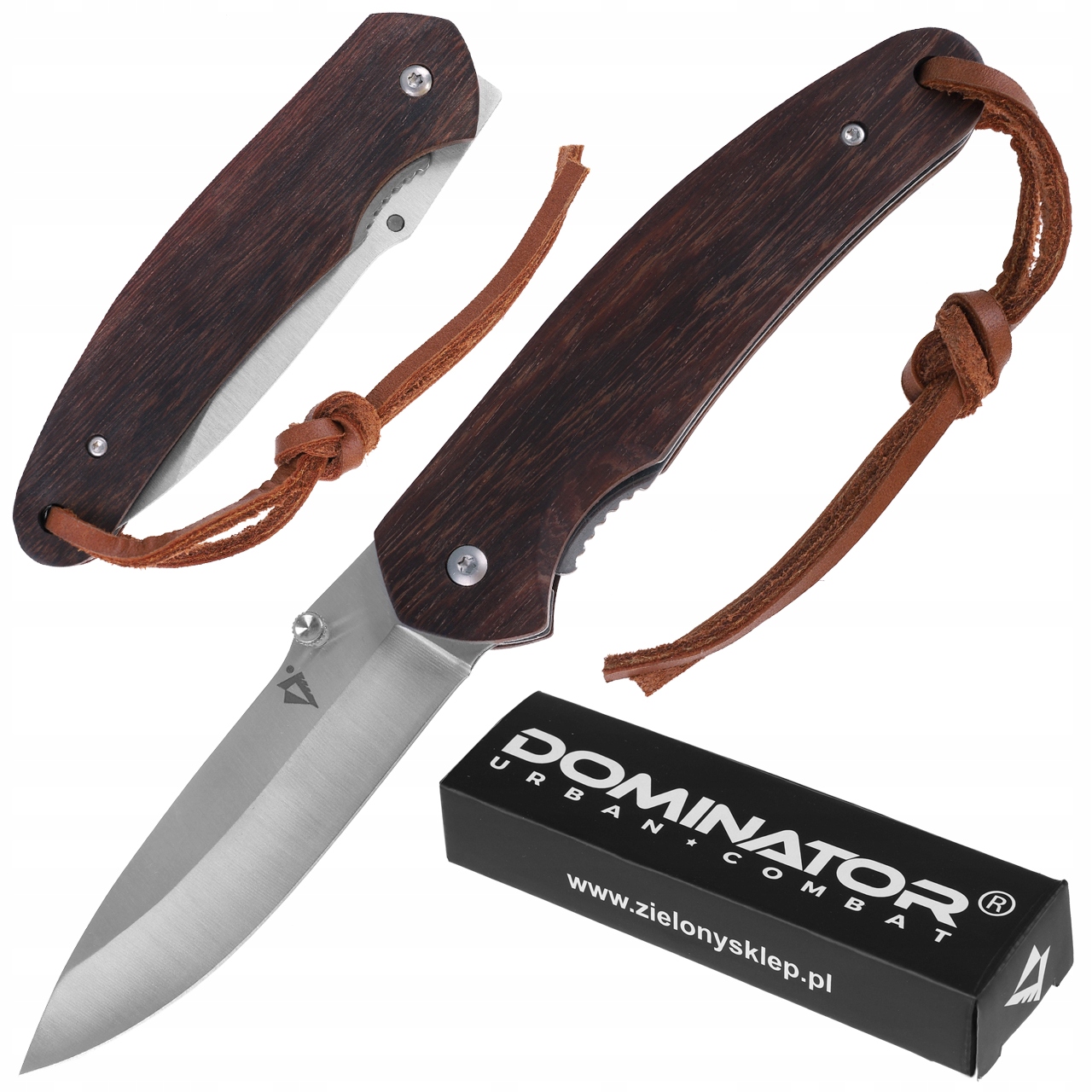 СКЛАДНОЙ НОЖ FINKA DOMINATOR TRAPPER ОХОТНИЧИЙ ТУРИСТИЧЕСКИЙ ДЕРЕВЯННЫЙ НОЖ