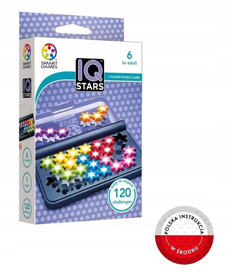 Gra Edukacyjna Dla Chłopca Na 9 Lat Logiczna Smart Games Iq Stars Eng Iuvi