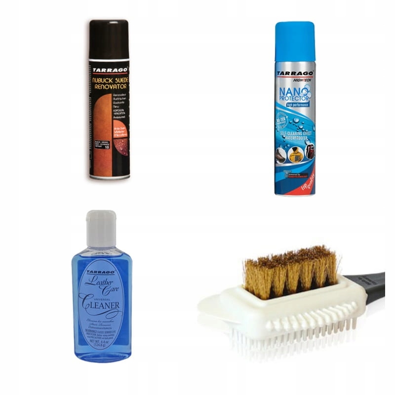 Sada Tarrago Péče o semiš a Nubuku Černá