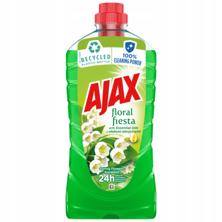 Levně Ajax tekutý čistič podlah konvalinka 1lx12ks