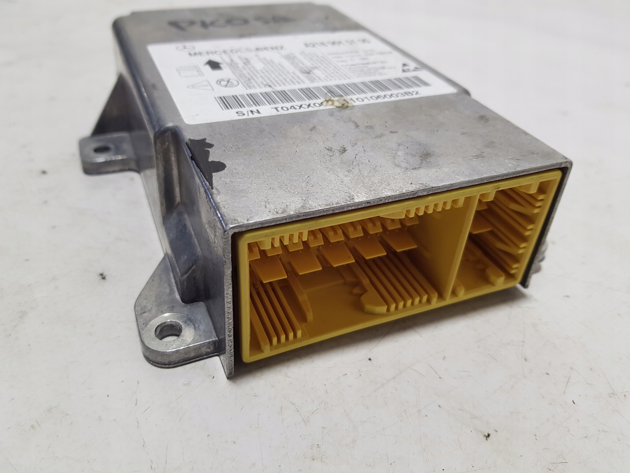 SENSOR control unit airbag MERCEDES CLS W218 2189015100