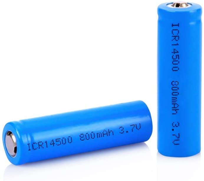 

2 szt ICR14500 Akumulatory 1S 3.7V 800mAh